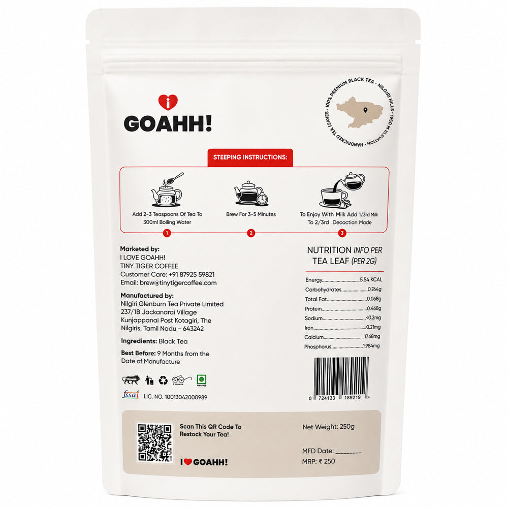 I Love Goaahh! Tea