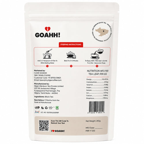 I Love Goaahh! Tea